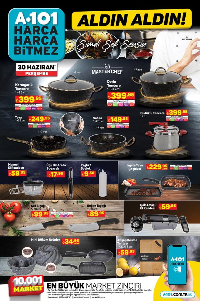 28 Haziran A101 kataloğu: A101'e gelen ürünler! A101 bu hafta katalog ürünleri neler? A101'e gelecek ürünler ve A101 fiyat listesi...