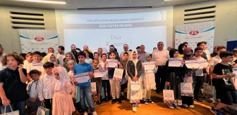 Almanya'da Kuran-ı Kerim kursunu bitiren 460 öğrenciye sertifika verildi