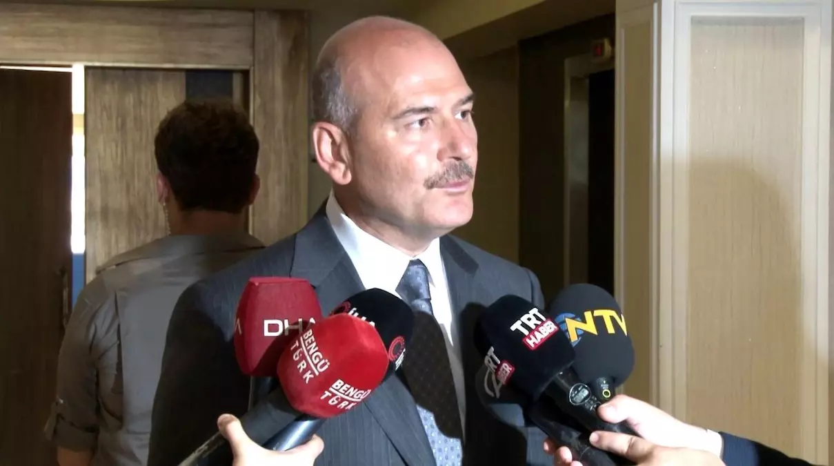 Soylu: 'Biz diplomatik ilişki kuramayız; bizim ilişkimiz kardeşlik ilişkisidir'