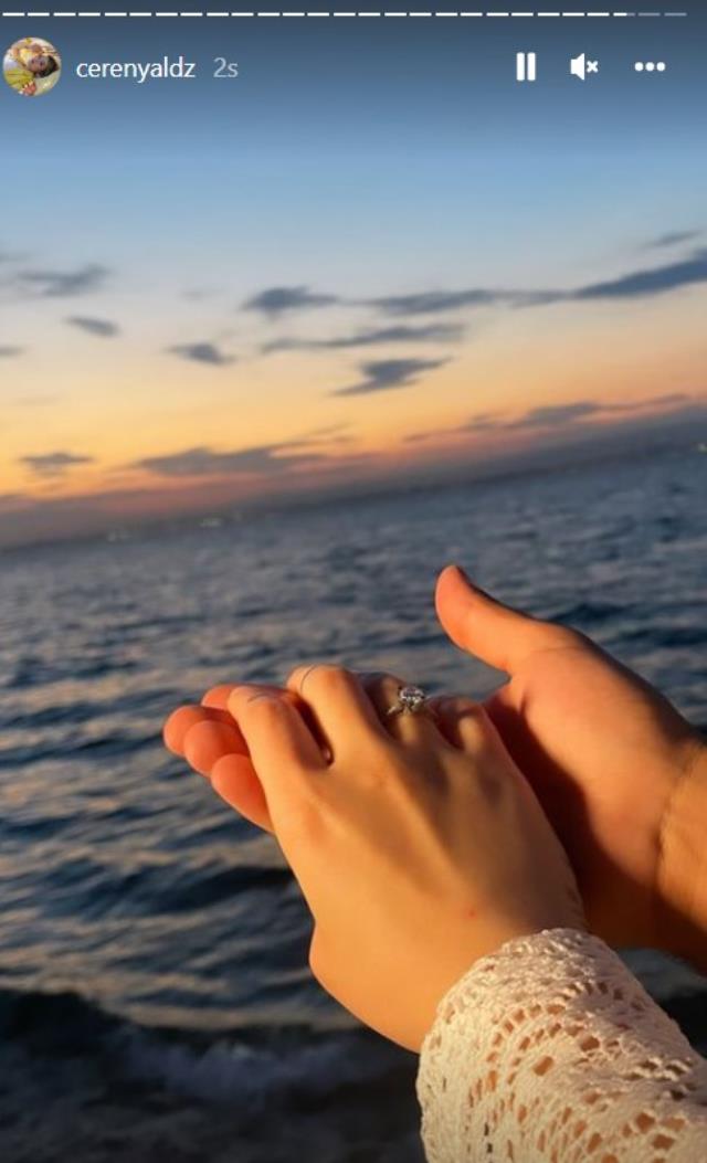 Ceren Yaldız evleniyor mu? Ceren Yaldız evlenme teklifi!