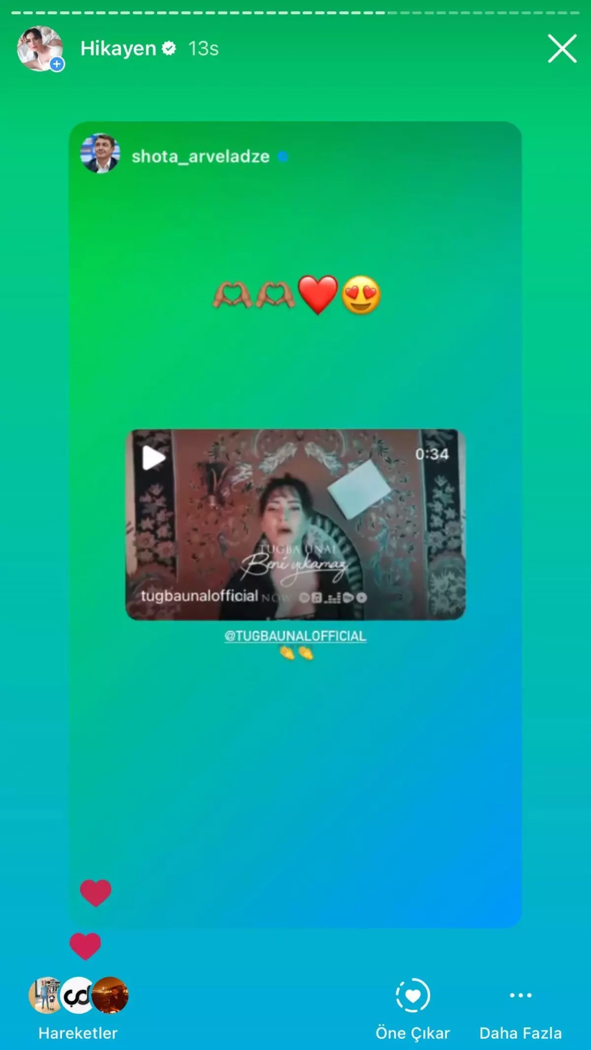 Tuğba Ünal Instagram'ı da Yıktı Geçti