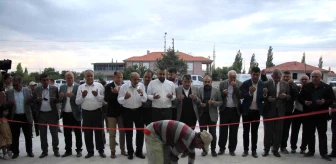 Karaman'da merhum Ziraat Odası Başkanı Recep Muğlu'nun ismi satış mağazasına verildi