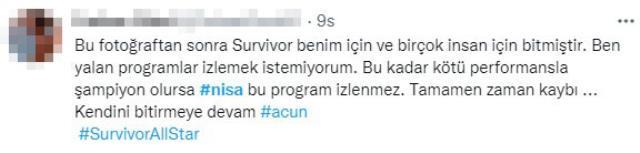 Survivor All Star şampiyonu Nisa Bölükbaşı, Twitter'da linç ediliyor: Hak etmedi