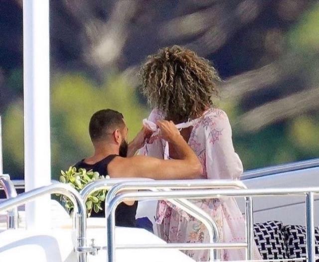 Benzema'nın fotoğrafında 'ojeli parmak' dikkat çekmişti! Yıldız golcünün yeni sevgilisi gündem oldu