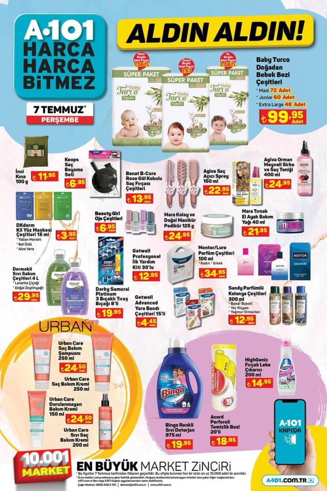 7 Temmuz A101 kataloğu: A101'e gelen ürünler! A101 bu hafta katalog ürünleri neler? A101'e gelecek ürünler ve A101 fiyat listesi...