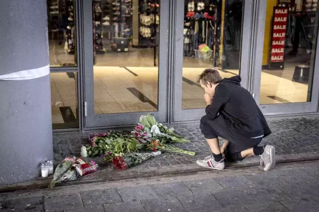 Danimarka'da AVM'yi kana bulayan saldırganına 24 gün hapis cezası verildi