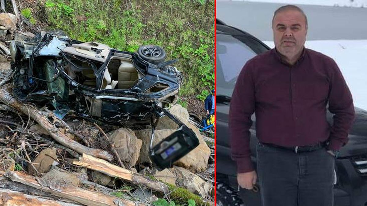 Kızının davetiyelerini dağıtmaya giden baba, uçurumun dibinde ölü bulundu