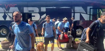 Trabzonspor yurt dışı kampı için Slovenya'ya gitti
