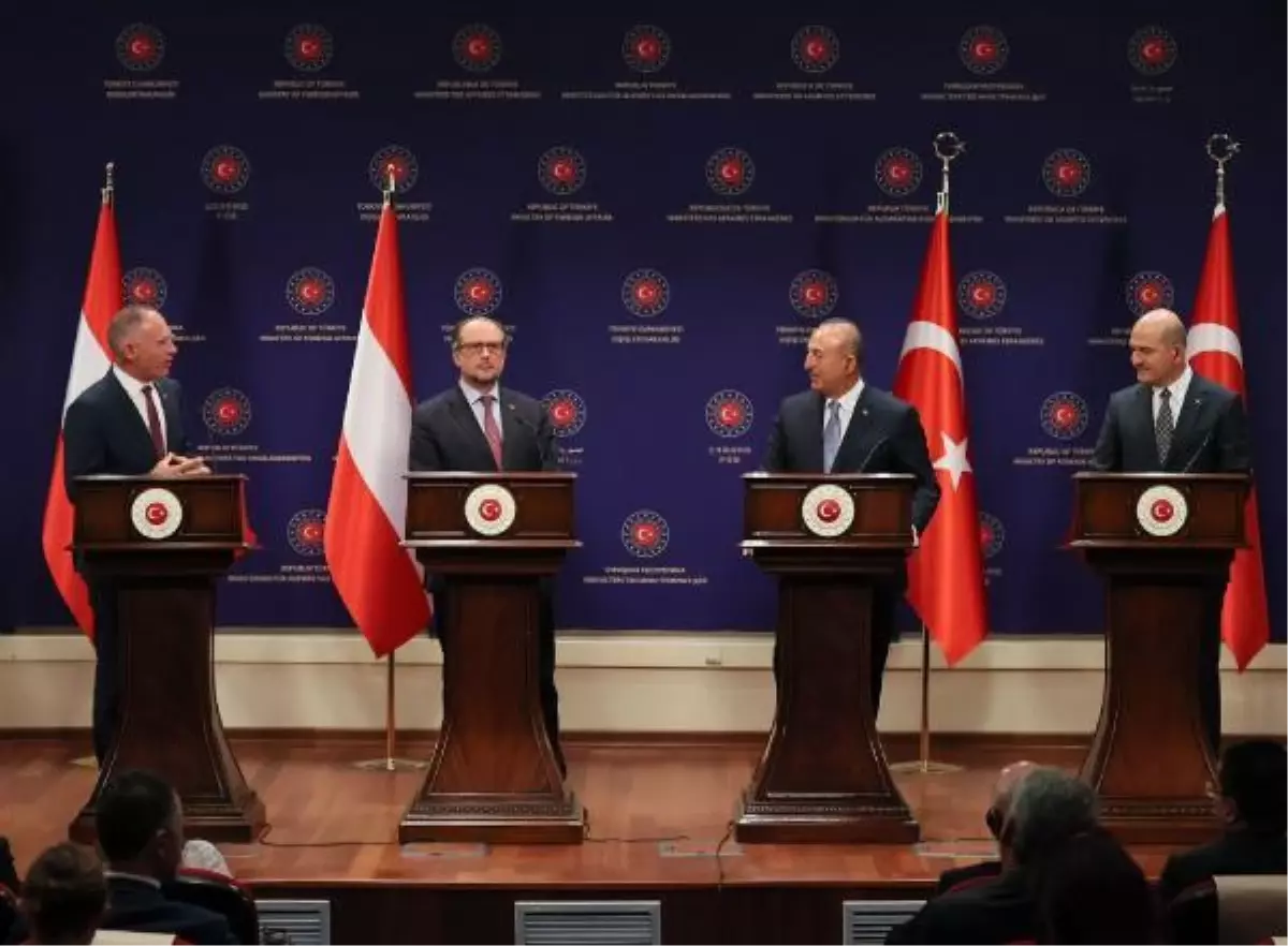 Türkiye ve Avusturya bakanlarından 'göç' ve 'dış politika' açıklamaları