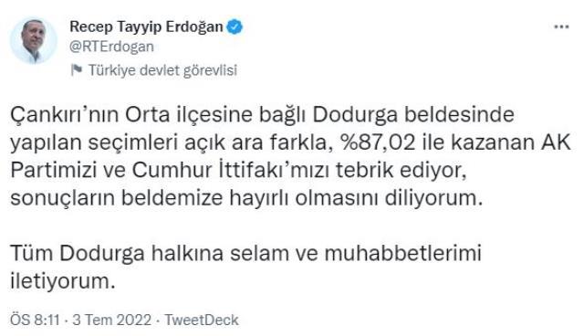 Dodurga Seçim Sonuçları 2022: Çankırı Dodurga seçim sonuçları! Dodurga Seçim Sonuçları 2022: Çankırı Dodurga seçim sonuçları!