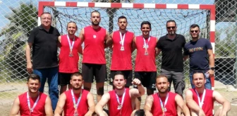 DPÜ Plaj Hentbolu Şampiyonası'nda Türkiye ikincisi