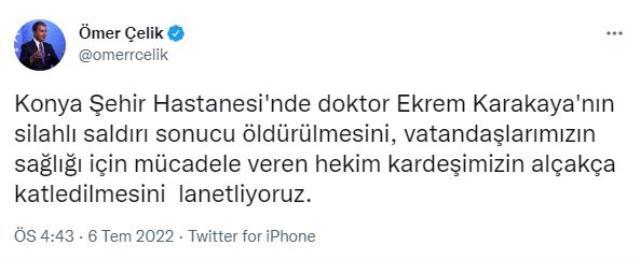 Son Dakika: Konya Şehir Hastanesi'nde silahlı saldırı! Doktoru öldüren şahıs intihar etti