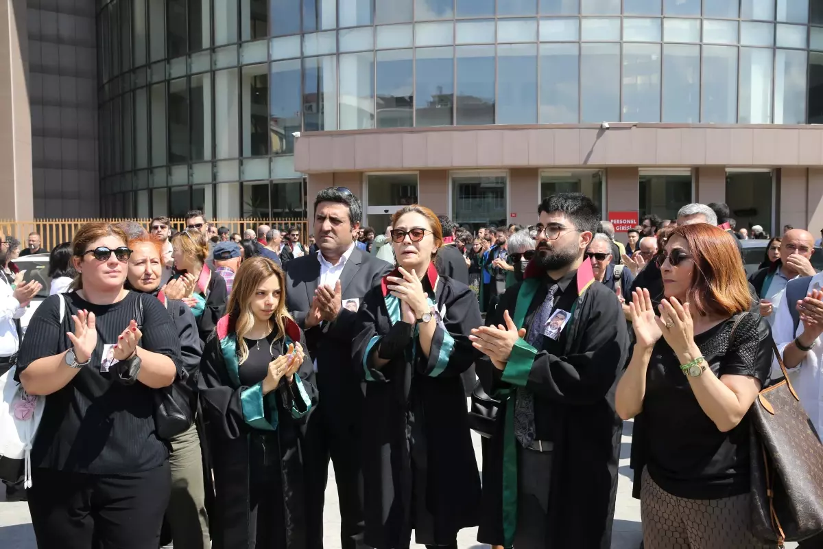 Son dakika haberleri | Avukat Servet Bakırtaş'ın öldürülmesi protesto edildi