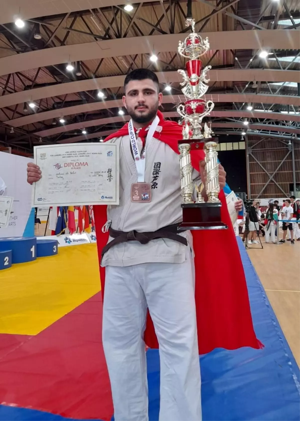 Denizlili Mehmet Ali, Bulgaristan'da dünya 3.'sü oldu