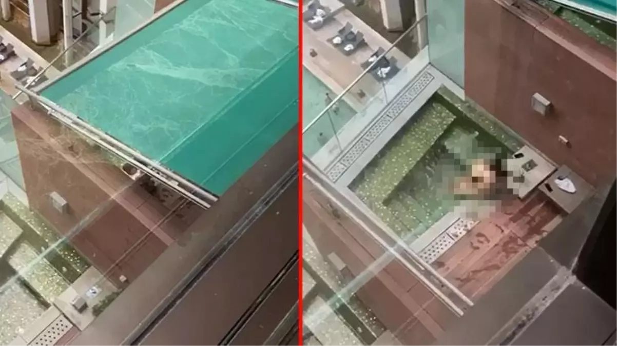 Evli çift, çok ünlü bir otelin havuzunda kimseye aldırış etmeden cinsel ilişkiye girdi