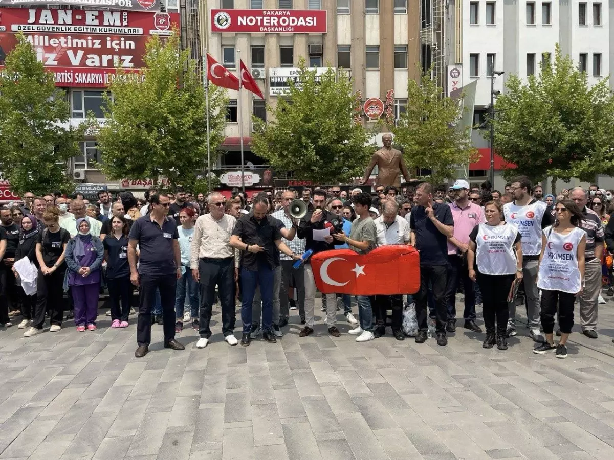 Son dakika haberi... Sakarya ve Zonguldak'ta doktorlardan meslektaşları Karakaya'nın öldürülmesine tepki
