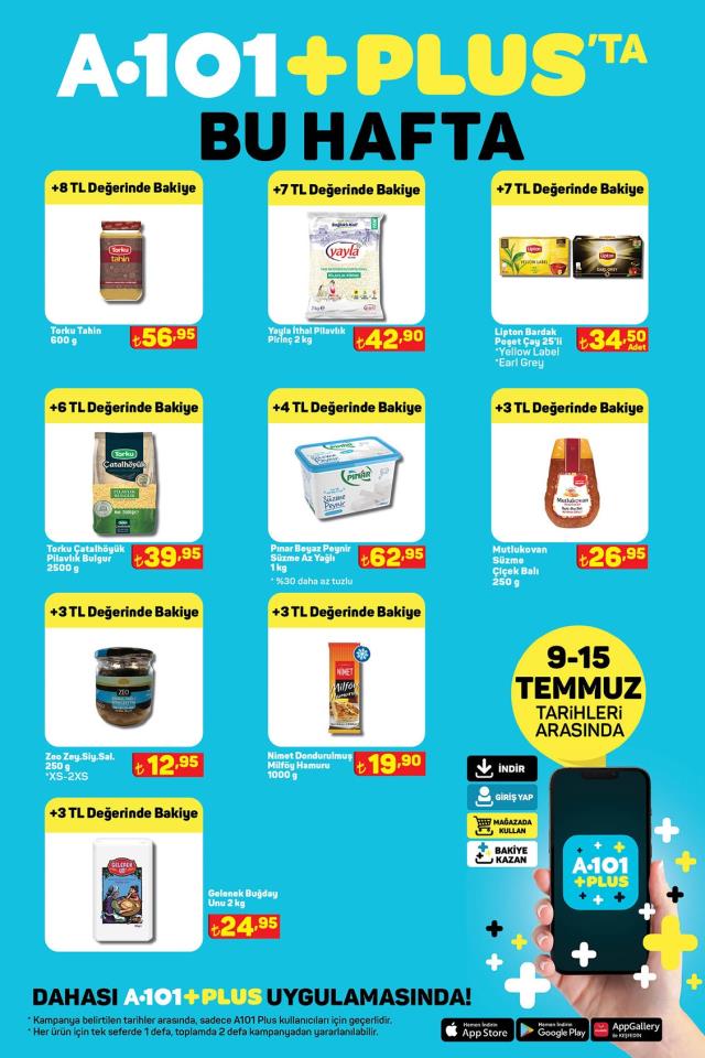 A101 hafta sonu indirimleri! 9 - 15 Temmuz A101 haftanın yıldızları bu hafta hangi ürünler? A101'e gelecek ürünler ve A101 fiyat listesi!