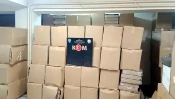 KOM'dan kaçakçılara dev darbe! 100 milyon liralık kamu zararın önüne geçildi
