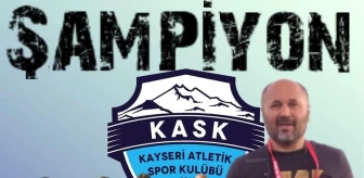 U14 Liginde şampiyon Kayseri Atletikspor