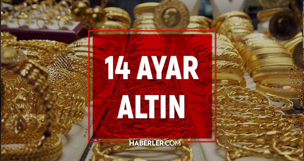 Altın fiyatları(YORUM): 14 ayar altın bugün ne kadar? 10 Temmuz 2022 14 AYAR ALTIN fiyatları kaç TL? Yükseldi mi, düştü mü?