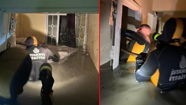 ESENYURT'TA EVLERDEKİ SU BASKININDAN YENİ GÖRÜNTÜLER