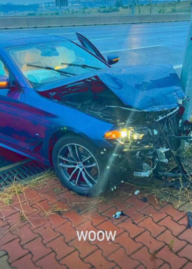 Kerimcan Durmaz trafik kazası geçirdi