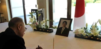 Japonya'nın Ankara Büyükelçiliği, suikasta kurban giden eski Başbakan Abe için taziye defteri açtı