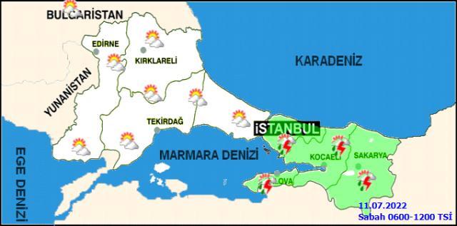 Meteoroloji Karadeniz'deki 6 ili sarı kodla uyardı! Kilometrekareye 75 kilogram yağış düşecek