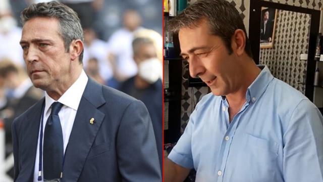 Milyon izlenmeyi devirdi! Ali Koç'a benzeyen berberin videosu sosyal medyada rekora koşuyor