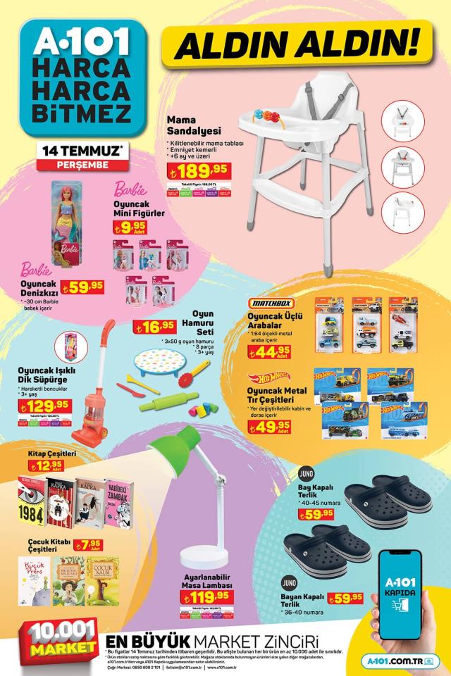 14 Temmuz A101 kataloğu: A101'e gelen ürünler! A101 bu hafta katalog ürünleri neler? A101'e gelecek ürünler ve A101 fiyat listesi...