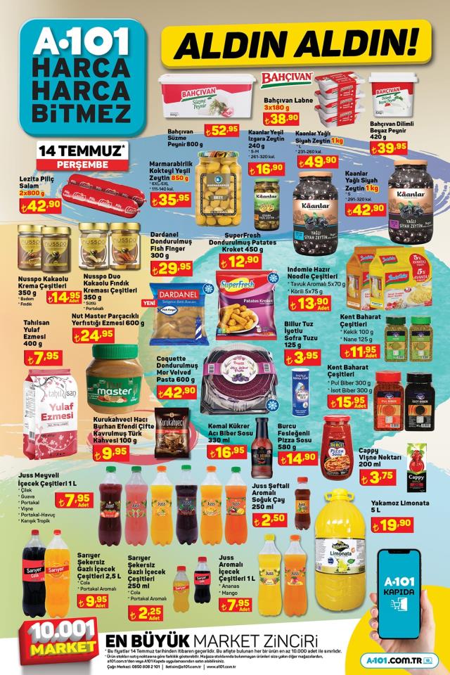 14 Temmuz A101 kataloğu: A101'e gelen ürünler! A101 bu hafta katalog ürünleri neler? A101'e gelecek ürünler ve A101 fiyat listesi...