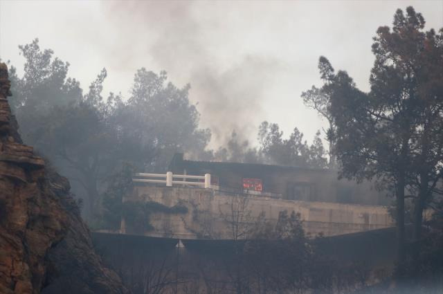 Bakan Kirişci: Datça'daki yangın ilk tespitlere göre elektrik trafosundan çıktı Bakan Kirişci: Datça'daki yangın ilk tespitlere göre elektrik trafosundan çıktı