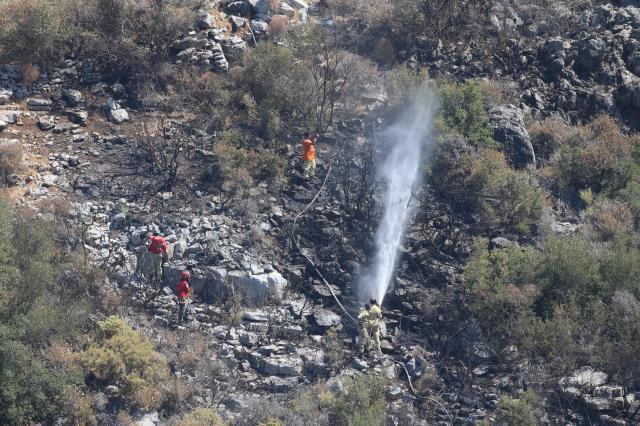 Datça'da 24 saat süren orman yangının bilançosu: 7 kişi yaralandı, 10 ev hasar gördü, toplam 700 hektar alan alevlerden etkilendi