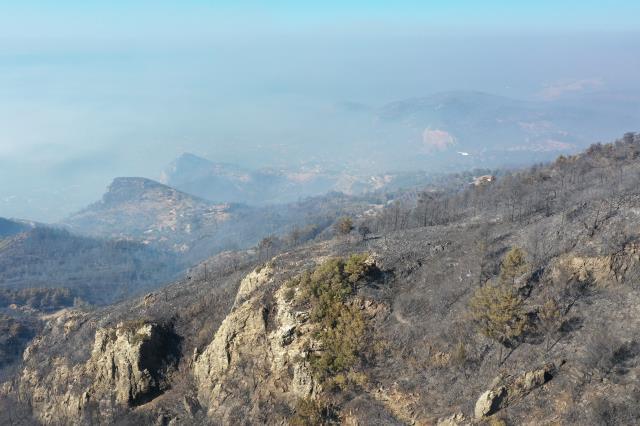 Datça'da 24 saat süren orman yangının bilançosu: 7 kişi yaralandı, 10 ev hasar gördü, toplam 700 hektar alan alevlerden etkilendi
