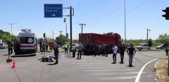 Son dakika haberleri | Kamyonla çarpışan motosikletteki karı koca öldü