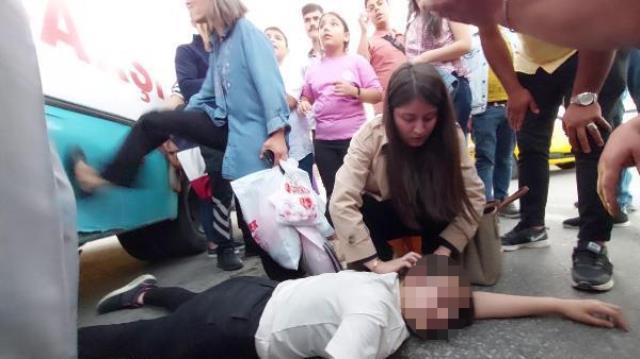 Kazazede kız, yardıma koşanların sözleriyle ağladı