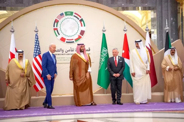 Biden Cidde zirvesinde konuştu: 'Orta Doğu'dan asla çekip gitmeyeceğiz'