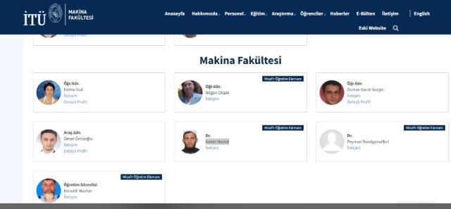 İTÜ Makina Mühendisliği bölümündeki misafir öğretim görevlileri sosyal medyayı ikiye böldü