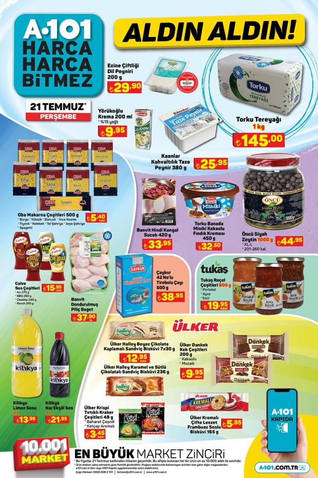 21 Temmuz A101 kataloğu: A101'e gelen ürünler! A101 bu hafta katalog ürünleri neler? A101'e gelecek ürünler ve A101 fiyat listesi...