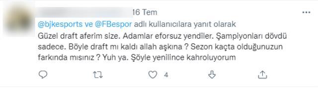 Taraftar küplere bindi! Beşiktaş Espor derbi sonrası bir mağlubiyet daha aldı Taraftar küplere bindi! Beşiktaş Espor derbi sonrası bir mağlubiyet daha aldı