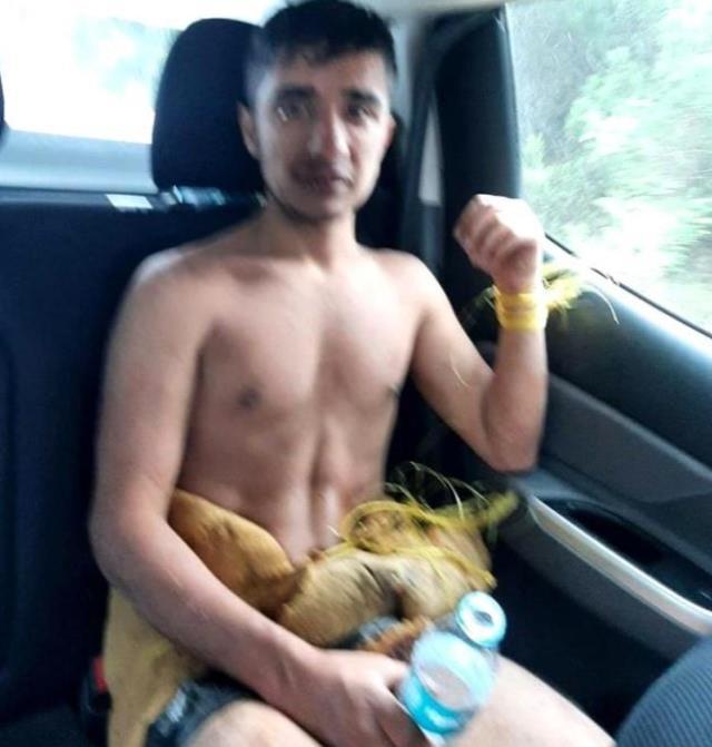 8 gündür kayıp genç ormanda böğürtlen yiyerek hayatta kalmış