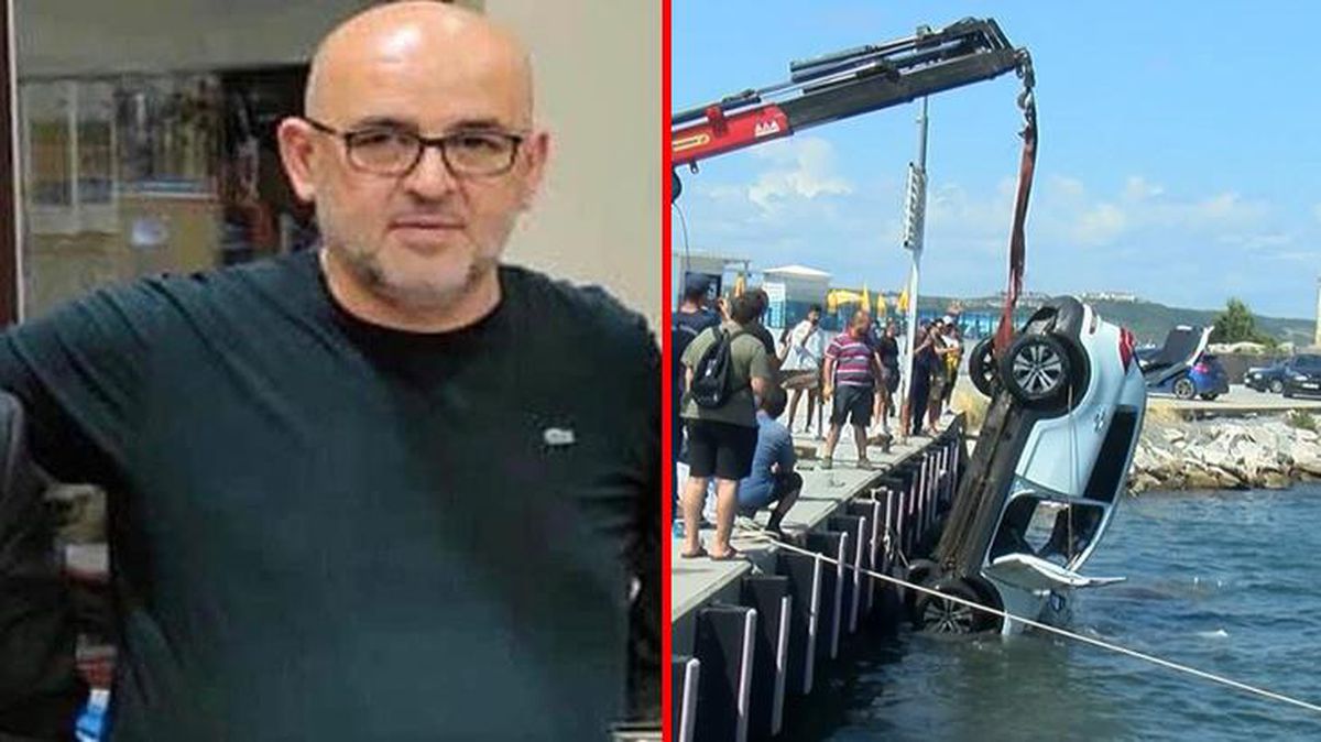 Lüks cip limandan denize uçtu! Felçli iş adamı öldü, oğlu kurtuldu