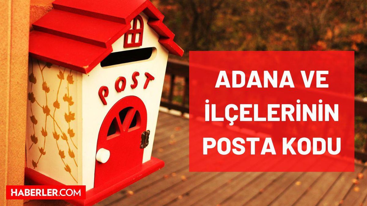 Adana Posta Kodu kaç? Adana ve ilçelerinin posta kodu kaçtır? Adana'nın tüm ilçelerinin posta kodu numarası nedir?