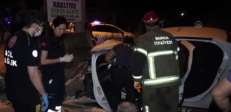 Son dakika haberleri | Bursa'daki kazada 1 kişi öldü 2 kişi ağır yaralandı