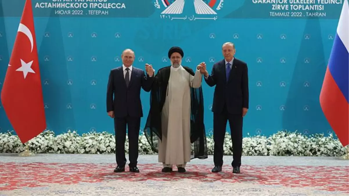 Erdoğan, Reisi ve Putin imzaladı! Dünyanın takip ettiği zirve sonrası yayınlanan 16 maddelik bildiride Suriye vurgusu