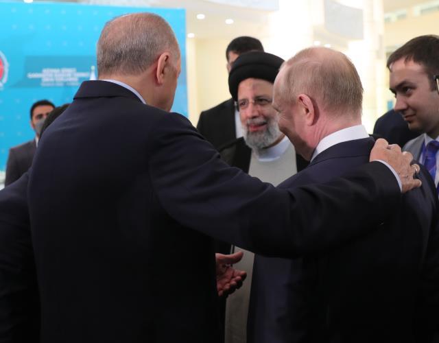 Erdoğan, Reisi ve Putin zirvesinden sonra 16 maddelik bildiri yayınlandı