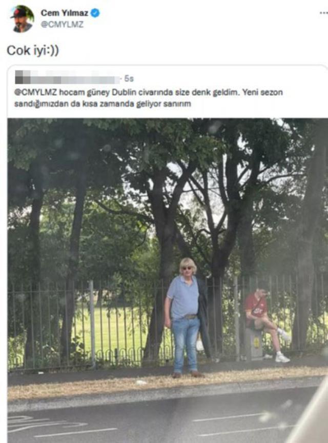 Erşan Kuneri tarzı gerçek oldu! Fotoğrafı gören Cem Yılmaz sessiz kalmadı