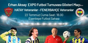 Fenerbahçe'nin Eski Yıldızları, Hatay Veteranlar Takımı ile Mücadele Edecek