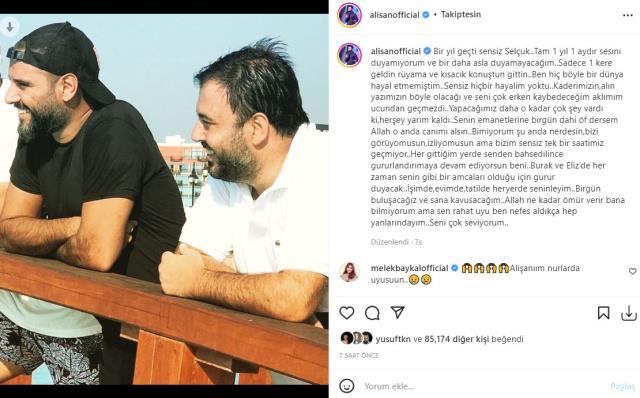 Alişan'dan kardeşinin ölüm yıl dönümünde yürek yaka paylaşım: Sensiz 1 saatimiz geçmiyor Alişan'dan kardeşinin ölüm yıl dönümünde yürek yaka paylaşım: Sensiz 1 saatimiz geçmiyor