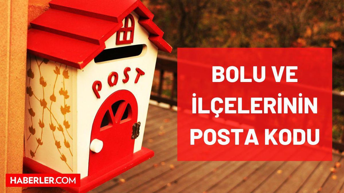 Bolu Posta Kodu kaç? Bolu ve ilçelerinin posta kodu kaçtır? Bolu'nun tüm ilçelerinin posta kodu numarası nedir?